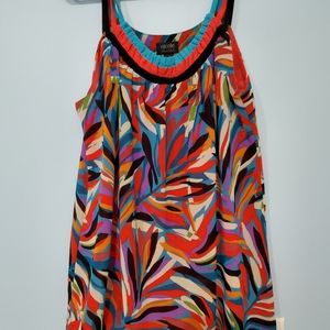 Nicole Miller Women's Bright strappy Blouse